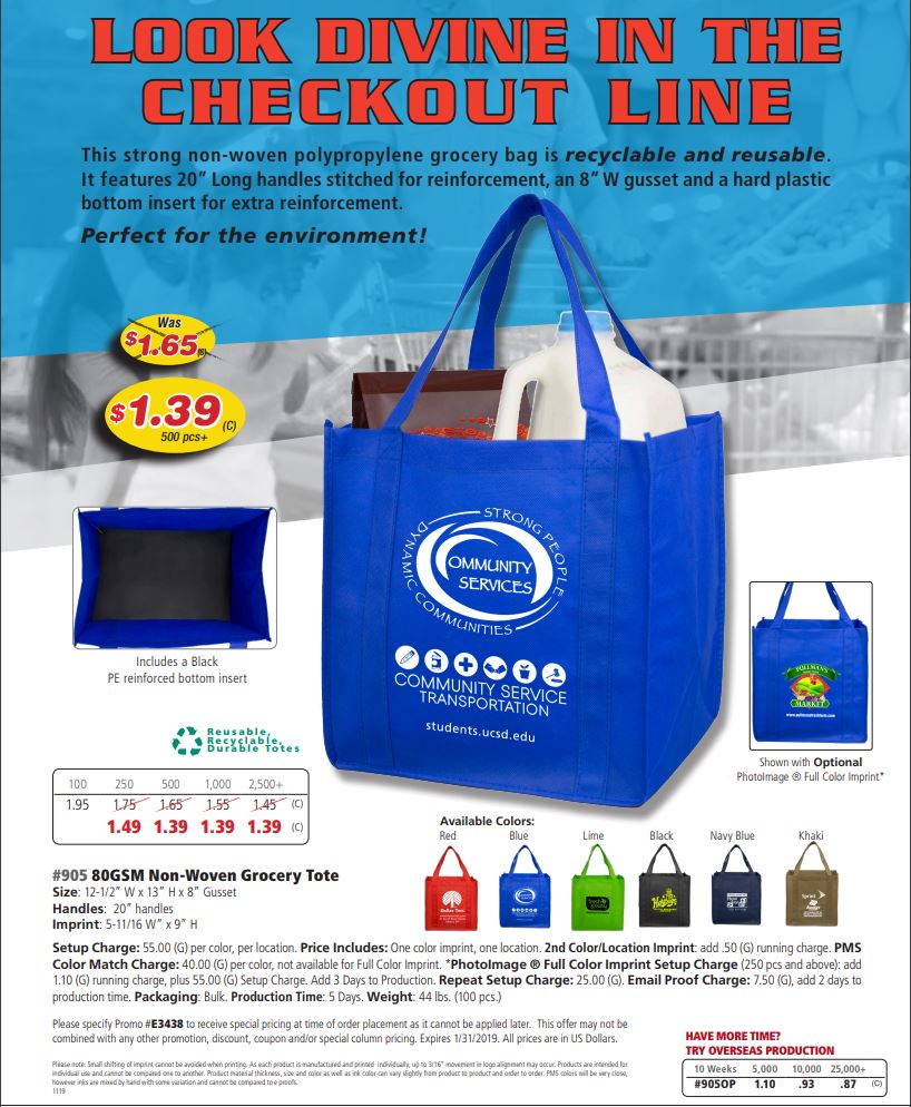 Reusable bag