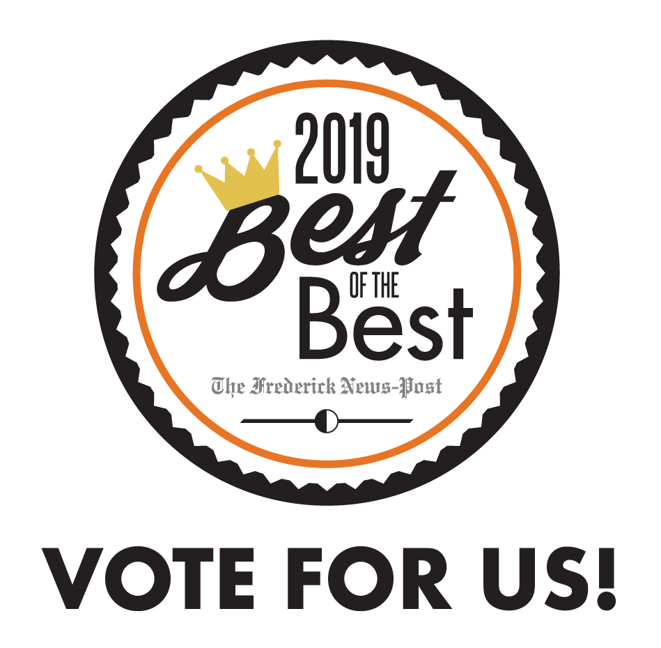 Thank you for nominating us for the Frederick News Post’s “Best of the Best!”!