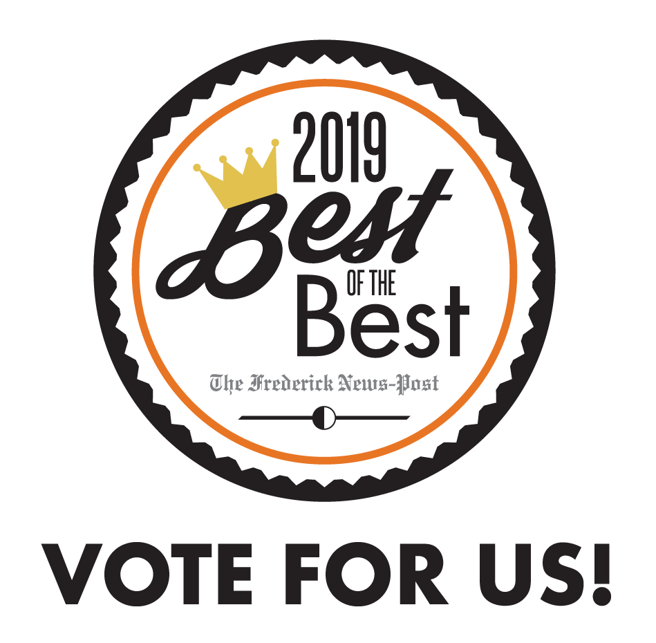 Thank you for nominating us for the Frederick News Post’s “Best of the Best!”! Thank you for nominating us for the Frederick News Post’s “Best of the Best!”!